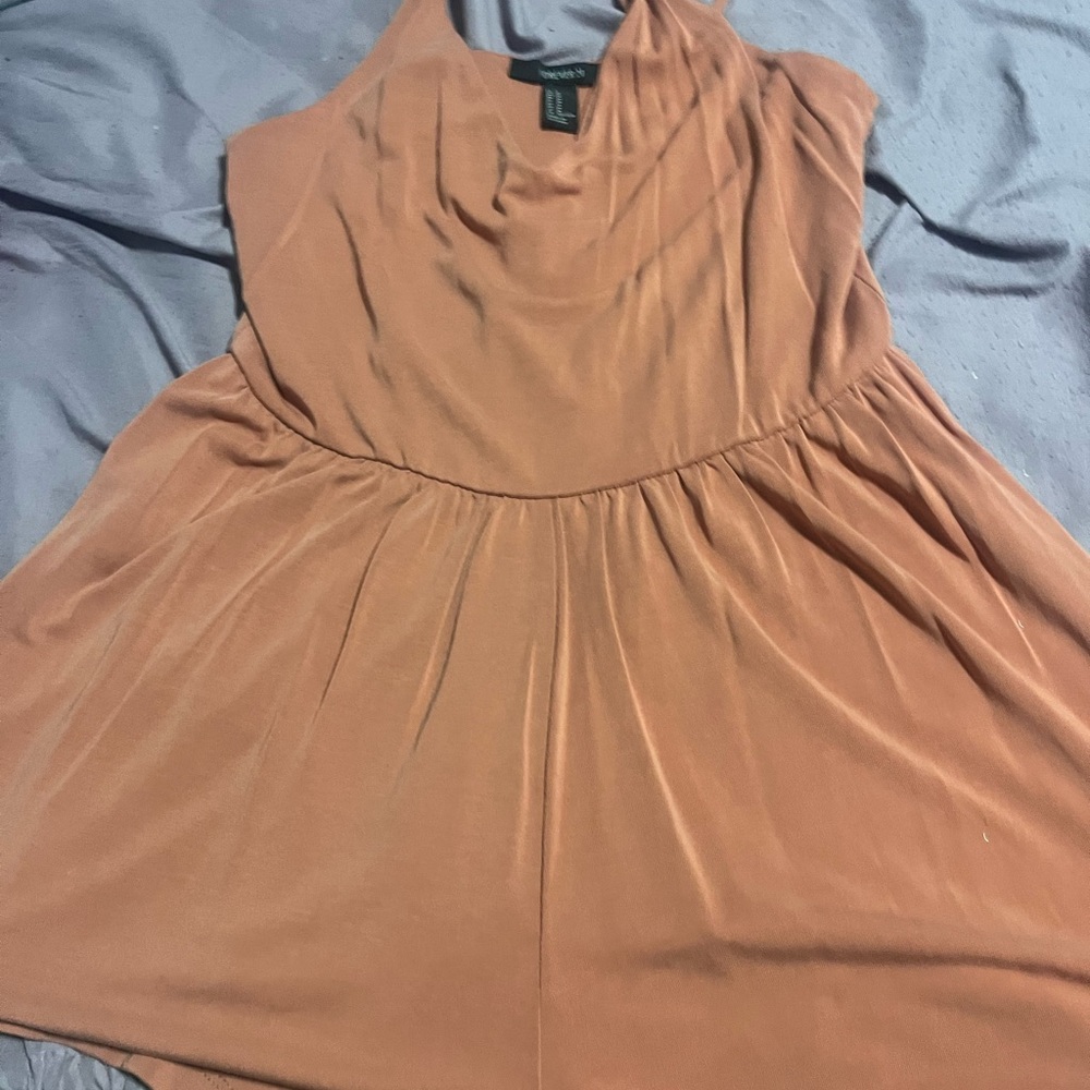 Forever 21 Apricot Sleeveless Top